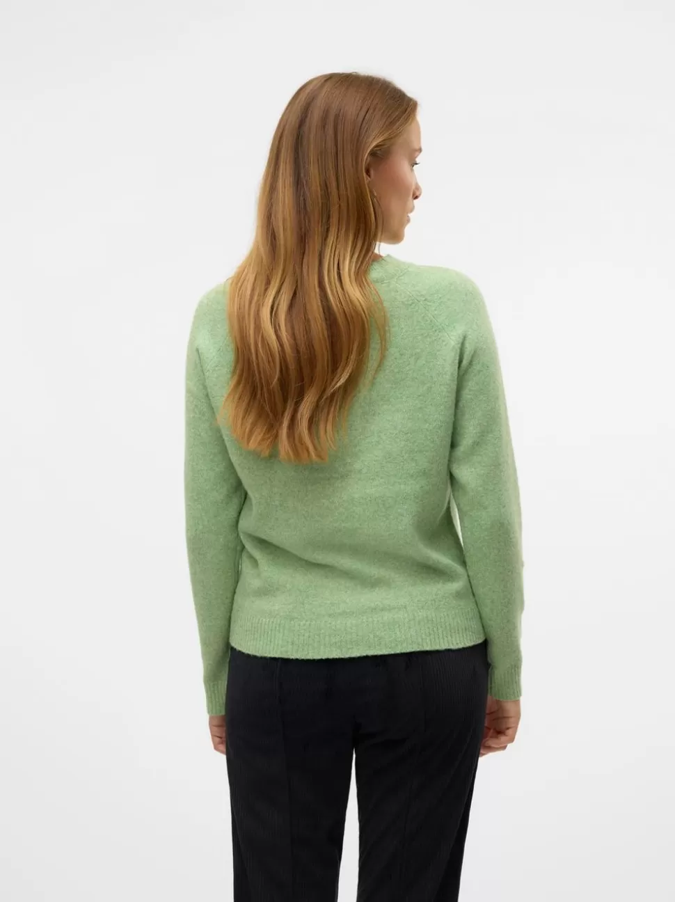 Stickat | Toppar^VERO MODA VMDOFFY Pullover Forest Shade