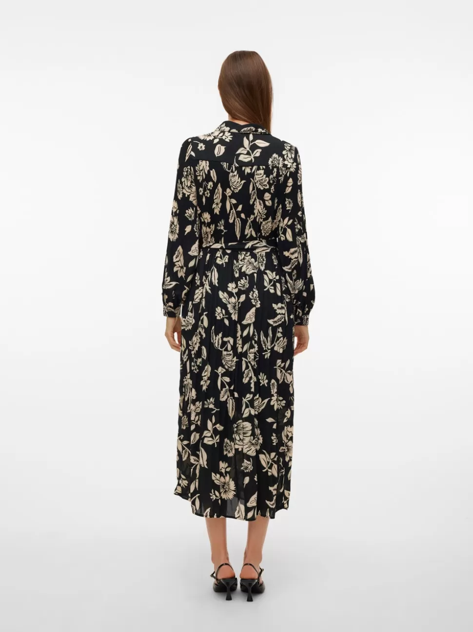 Klänningar^VERO MODA VMDORIT Lång Klänning Black