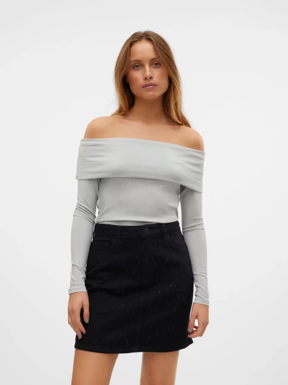 Toppar^VERO MODA VMDYNASTY Topp Pumice Stone