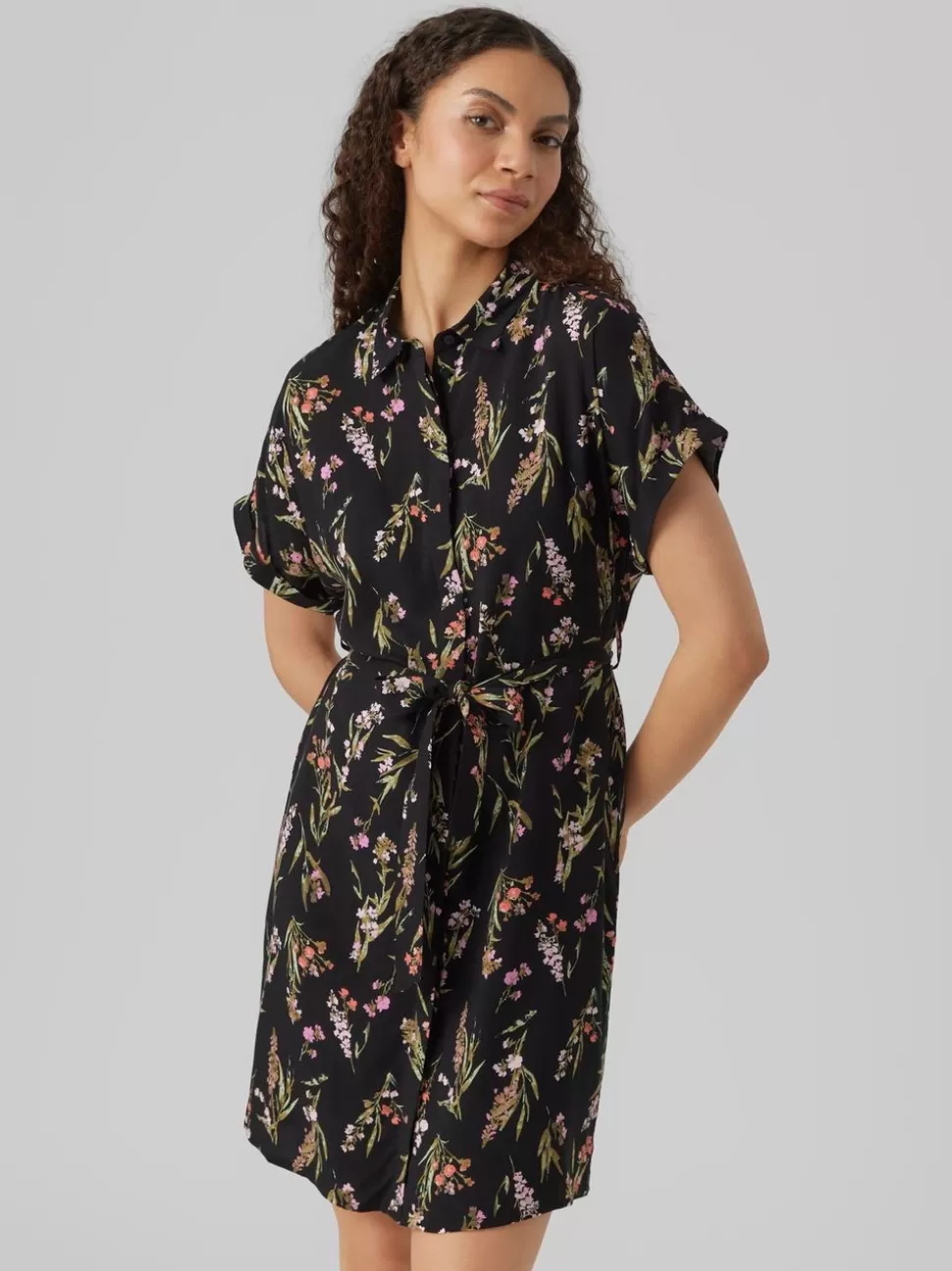 Klänningar^VERO MODA VMEASY Kort Klänning Black