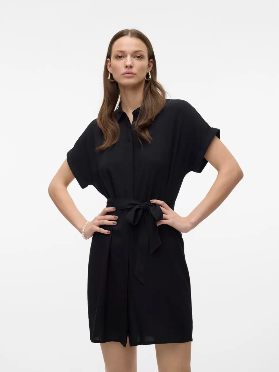 Klänningar^VERO MODA VMEASY Kort Klänning Black