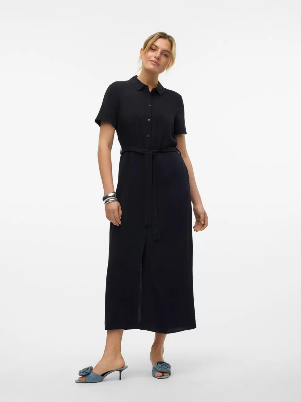 Klänningar | Basics^VERO MODA VMEASY Lång Klänning Black