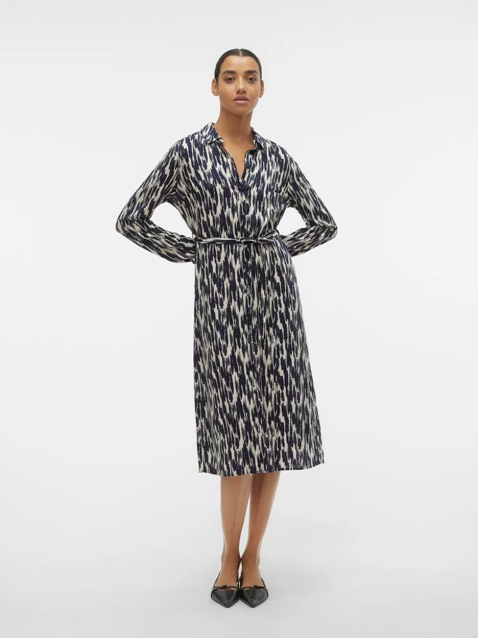 Klänningar^VERO MODA VMEASY Lång Klänning Birch