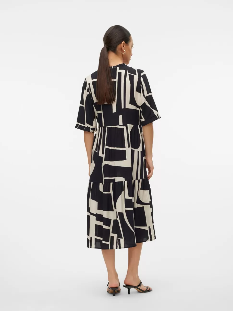 Klänningar^VERO MODA VMEASY Lång Klänning Black