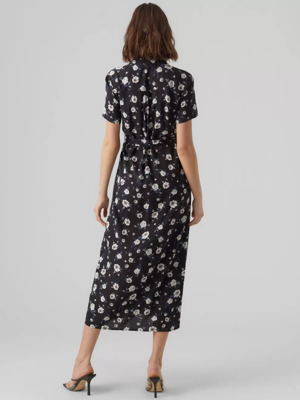 Klänningar^VERO MODA VMEASY Lång Klänning Black
