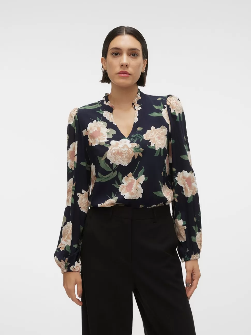 Toppar^VERO MODA VMEASY Topp Navy Blazer