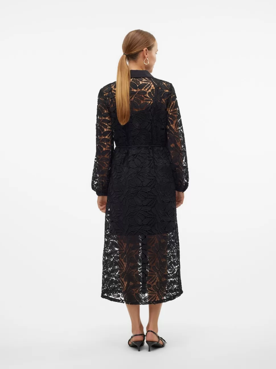 Klänningar | Festkläder^VERO MODA VMEDA Lång Klänning Black