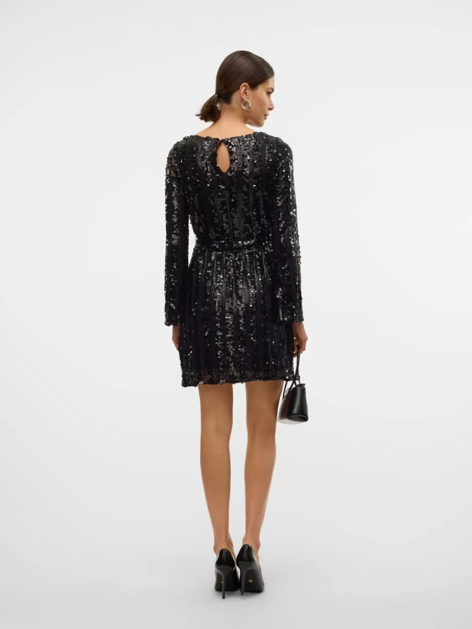 Klänningar^VERO MODA VMEFA Kort Klänning Black