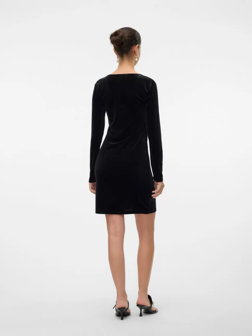 Klänningar^VERO MODA VMEFFIE Kort Klänning Black