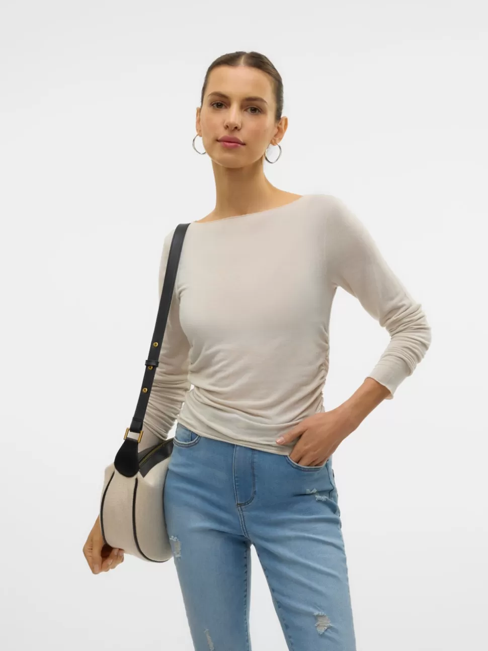 Toppar^VERO MODA VMELIANA Topp Pumice Stone
