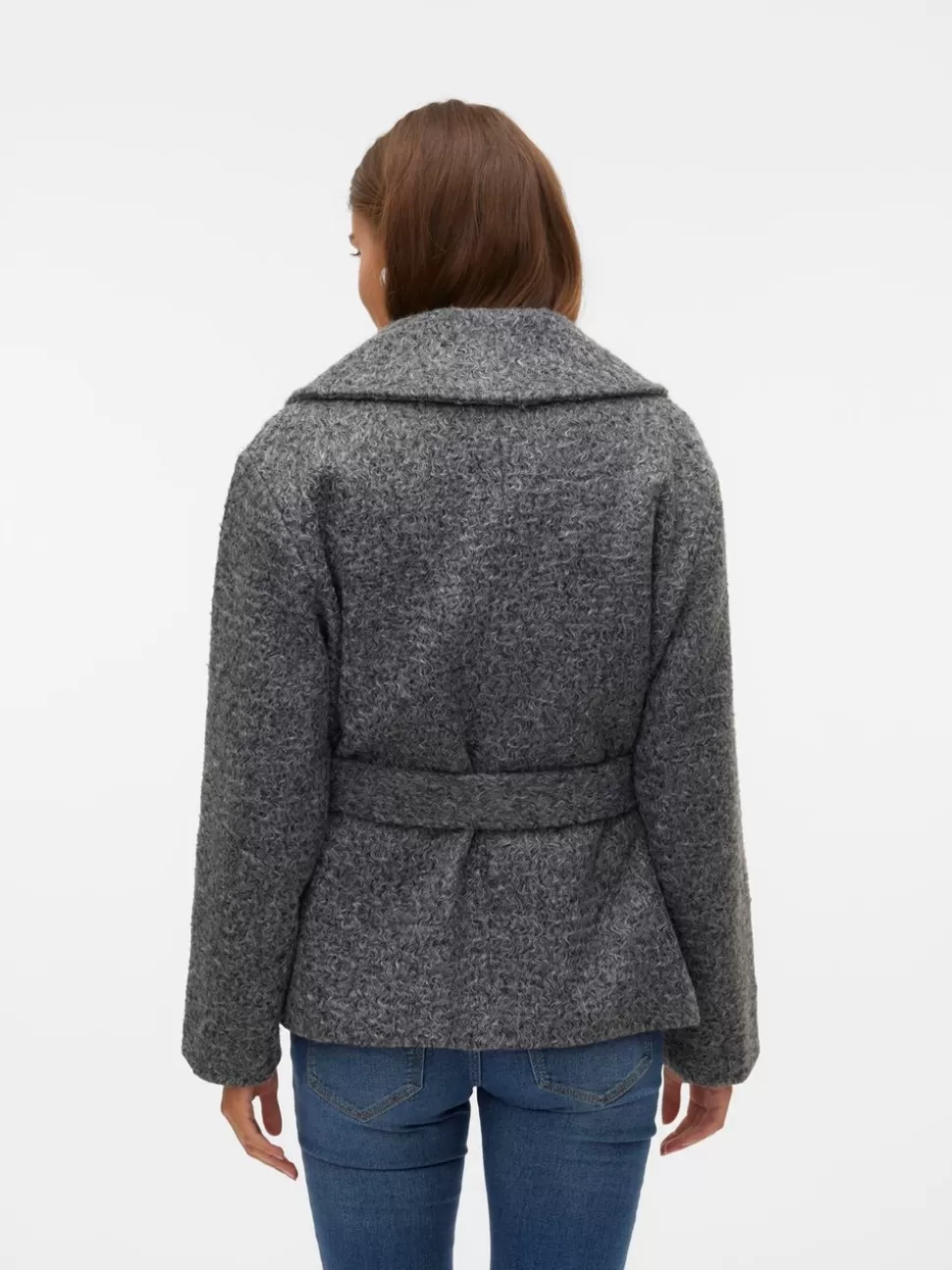 Jackor^VERO MODA VMELITEBERGEN Jacka Dark Grey Melange