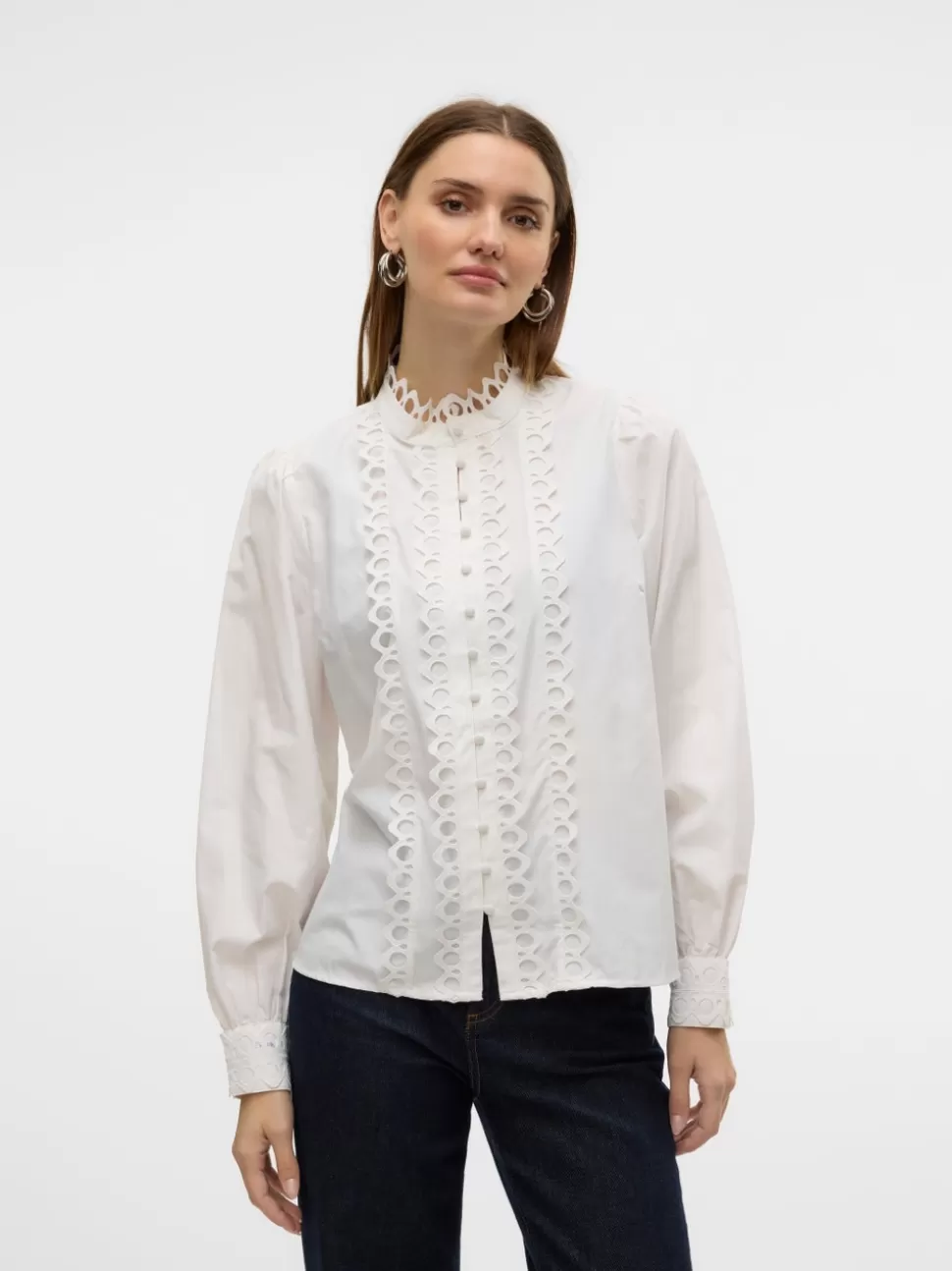 Skjortor^VERO MODA VMELLA Skjorta Snow White