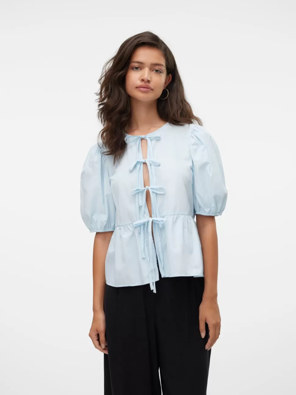 Toppar^VERO MODA VMELLY Topp Delicate Blue