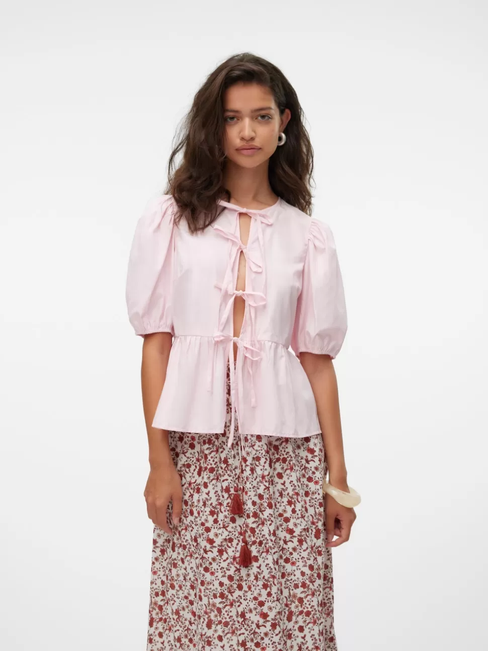 Toppar^VERO MODA VMELLY Topp Cherry Blossom