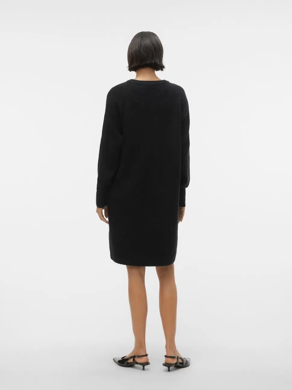 Klänningar^VERO MODA VMELLYLEFILE Midiklänning Black