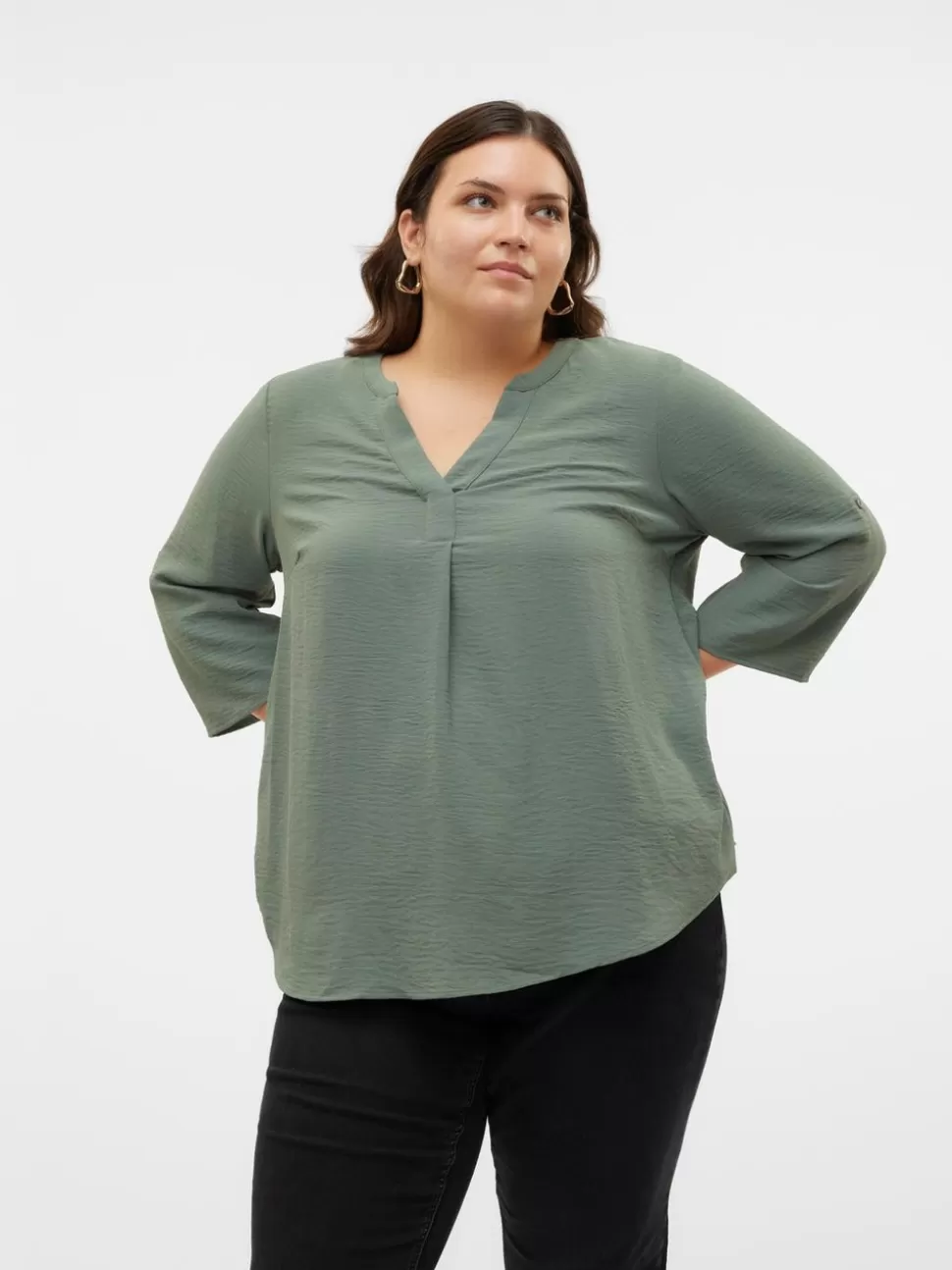 Toppar^VERO MODA VMELVA Topp Laurel Wreath
