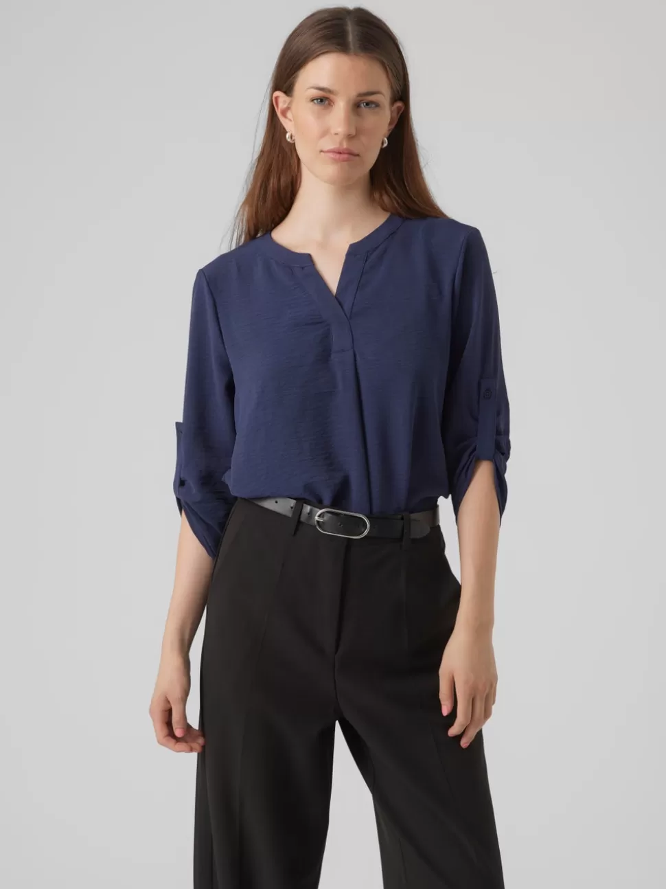 Toppar | Basics^VERO MODA VMELVA Topp Black Iris
