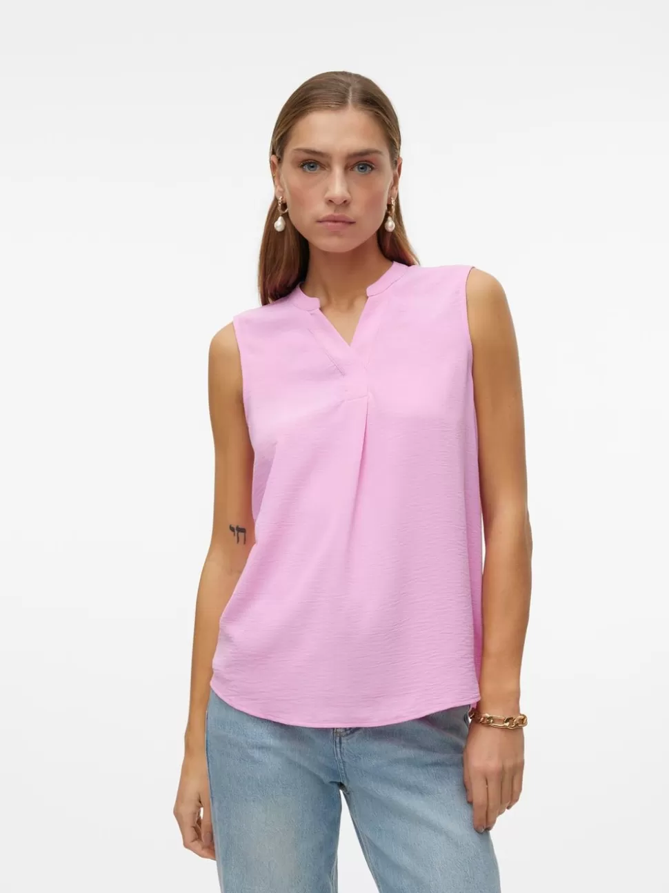 Basics | Toppar^VERO MODA VMELVA Topp Bonbon