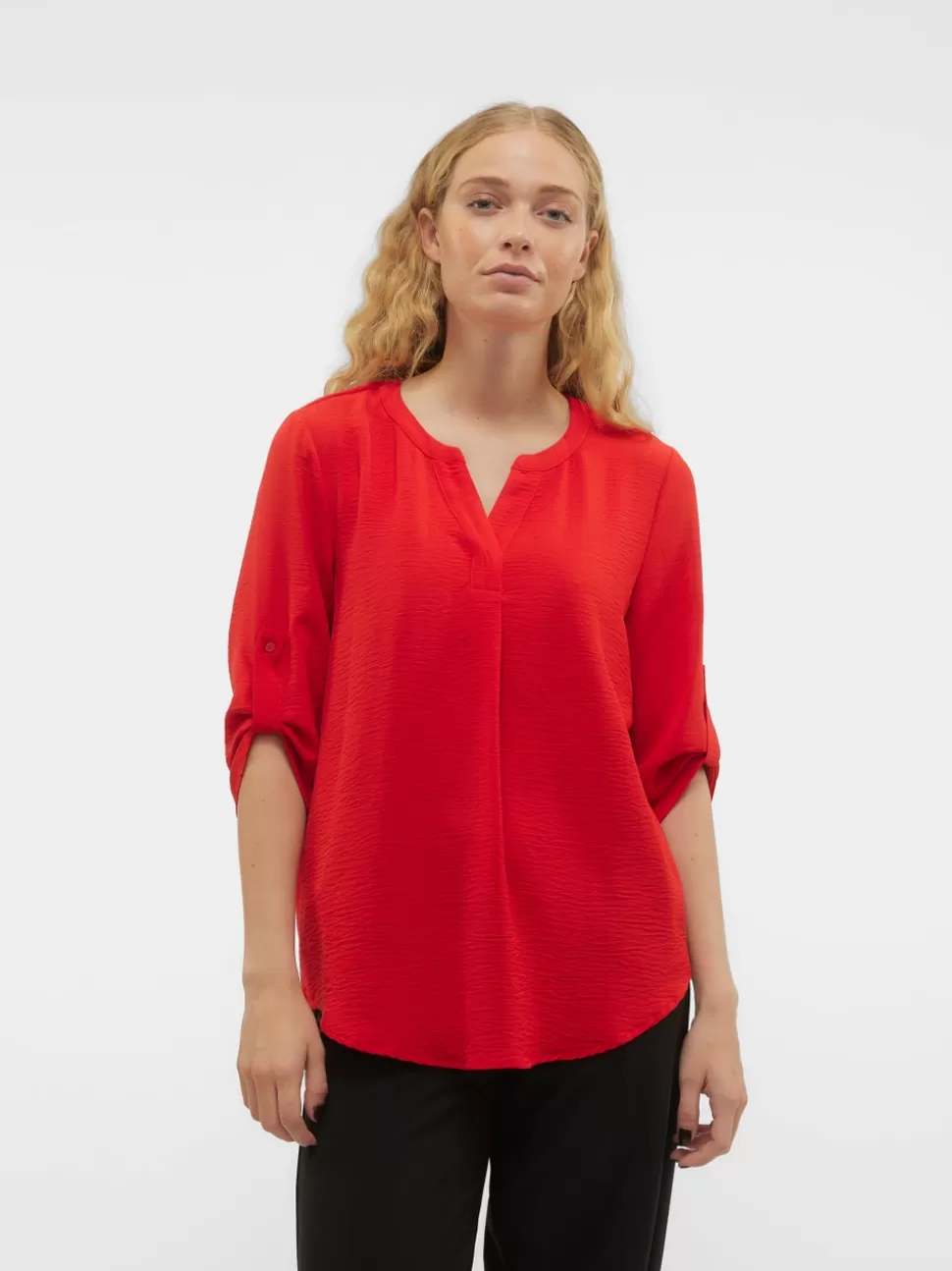 Basics | Toppar^VERO MODA VMELVA Topp Goji Berry