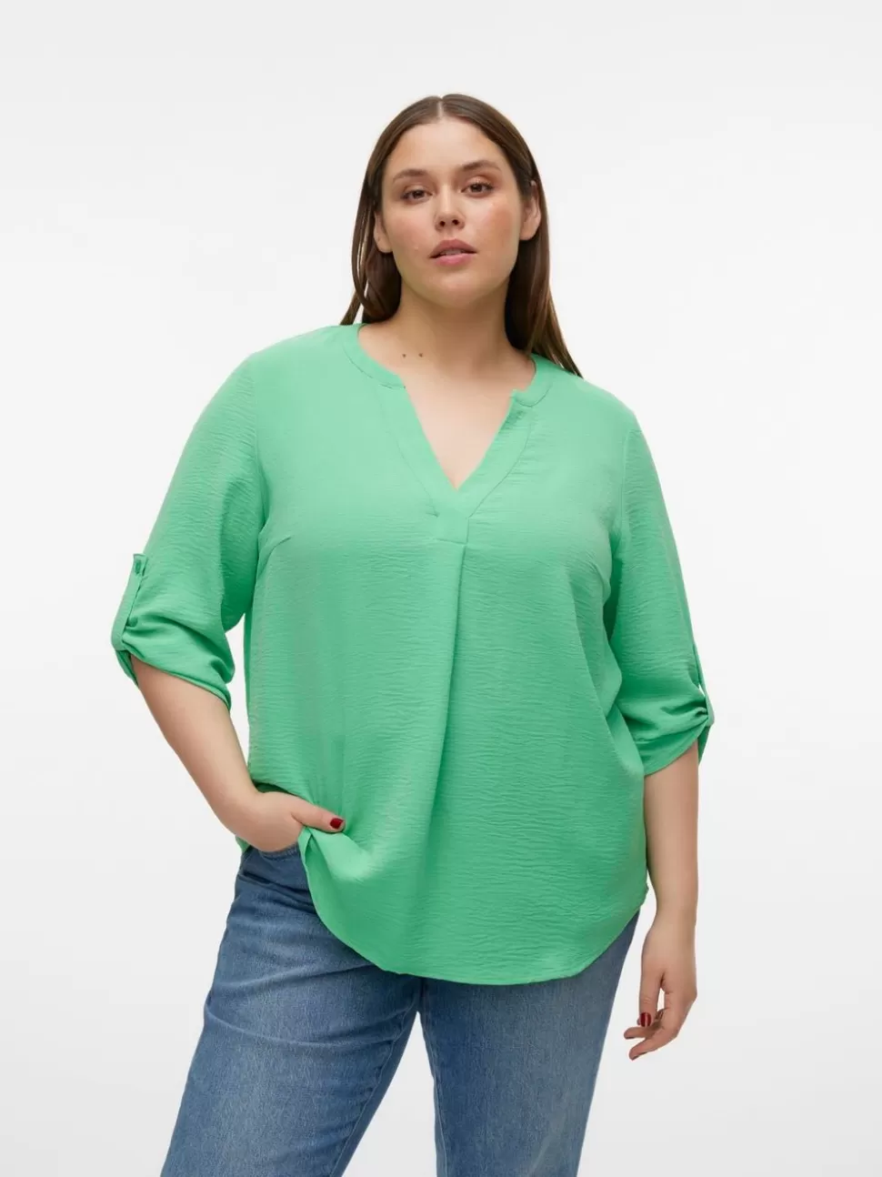 Toppar^VERO MODA VMELVA Topp Katydid