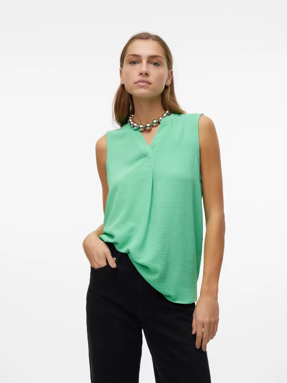 Toppar | Basics^VERO MODA VMELVA Topp Katydid