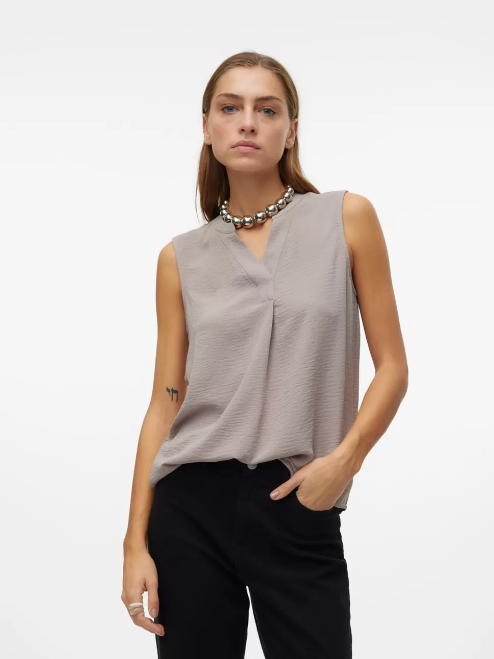 Toppar | Basics^VERO MODA VMELVA Topp Moon Rock