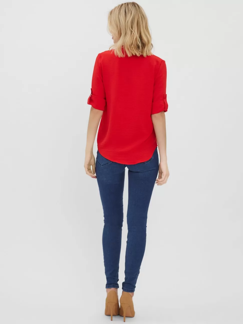 Toppar | Basics^VERO MODA VMELVA Topp Goji Berry