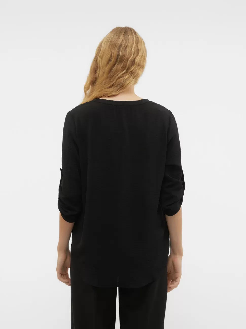 Basics | Toppar^VERO MODA VMELVA Topp Black