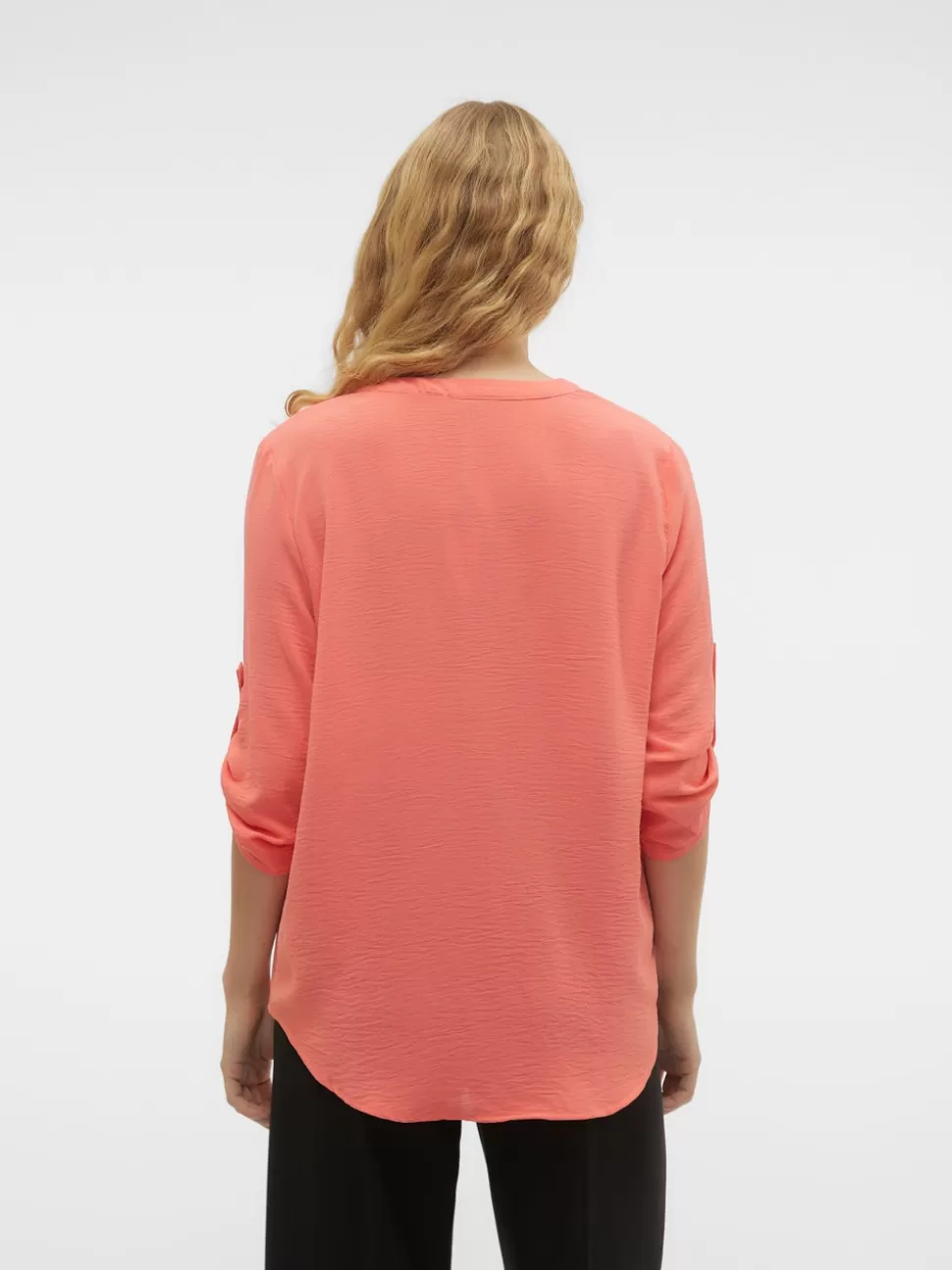 Toppar | Basics^VERO MODA VMELVA Topp Georgia Peach