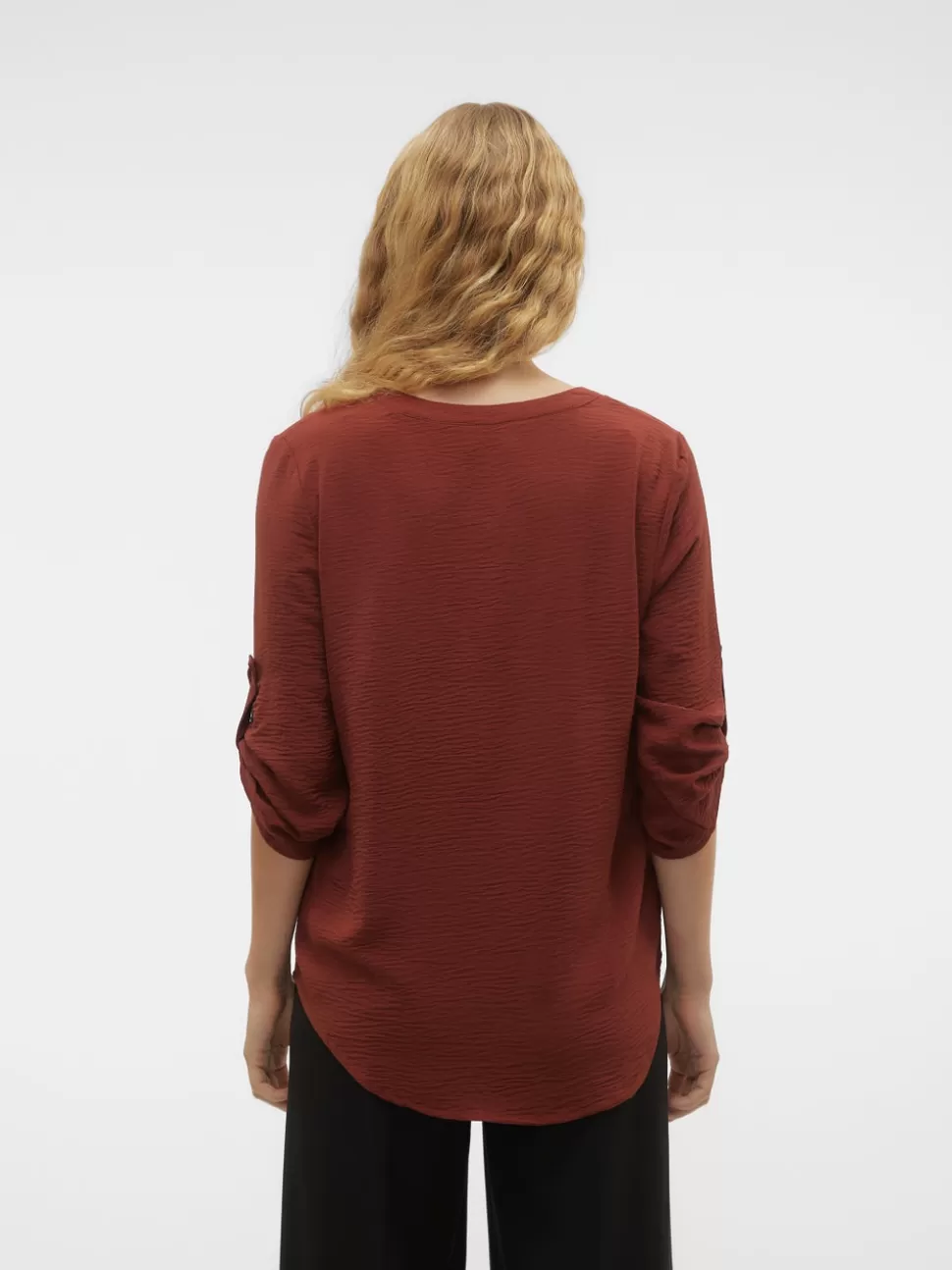 Toppar | Basics^VERO MODA VMELVA Topp Madder Brown