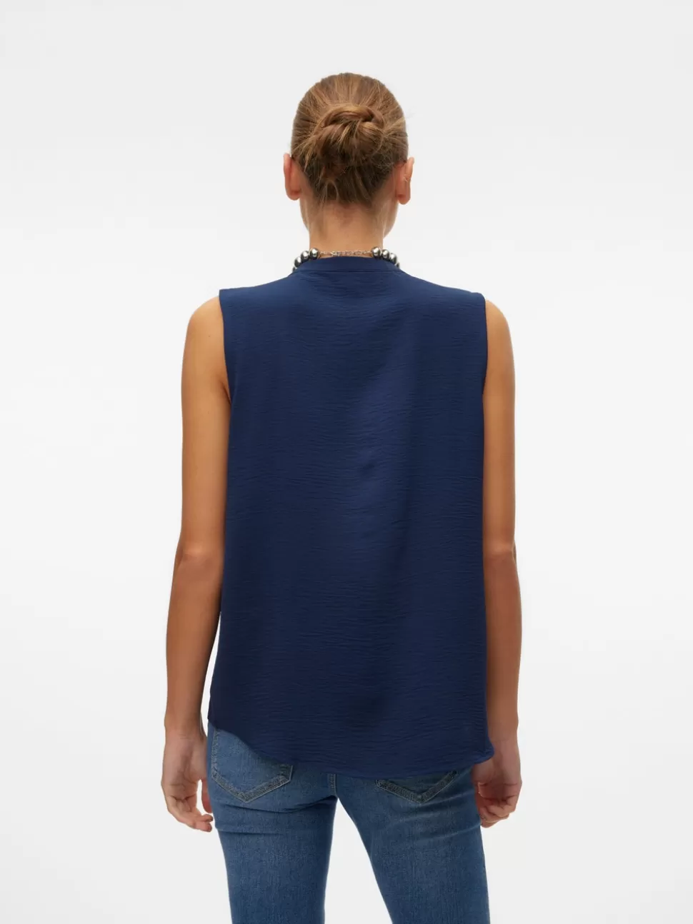 Toppar | Basics^VERO MODA VMELVA Topp Navy Blazer