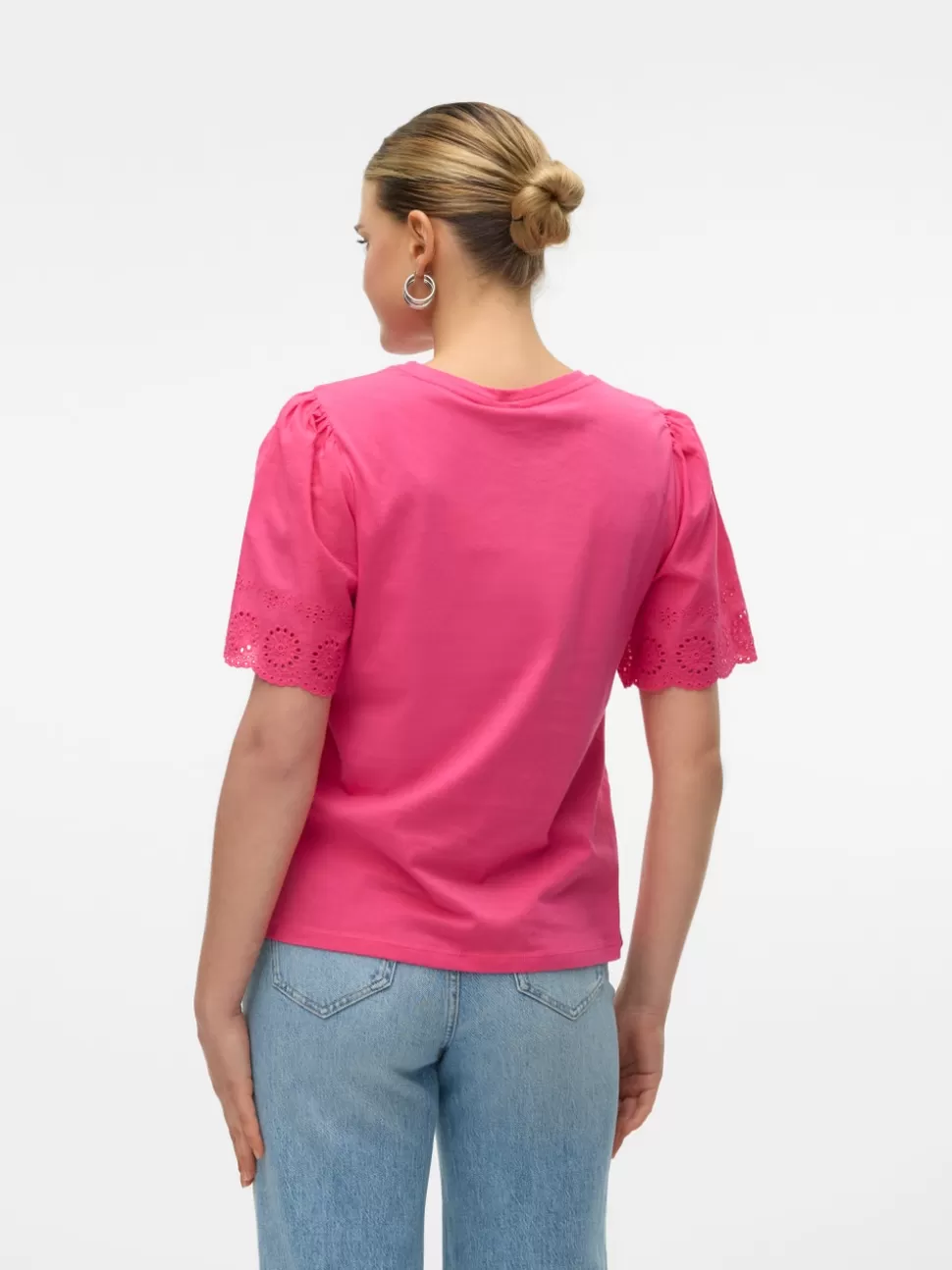 Toppar^VERO MODA VMEMILY Topp Raspberry Sorbet