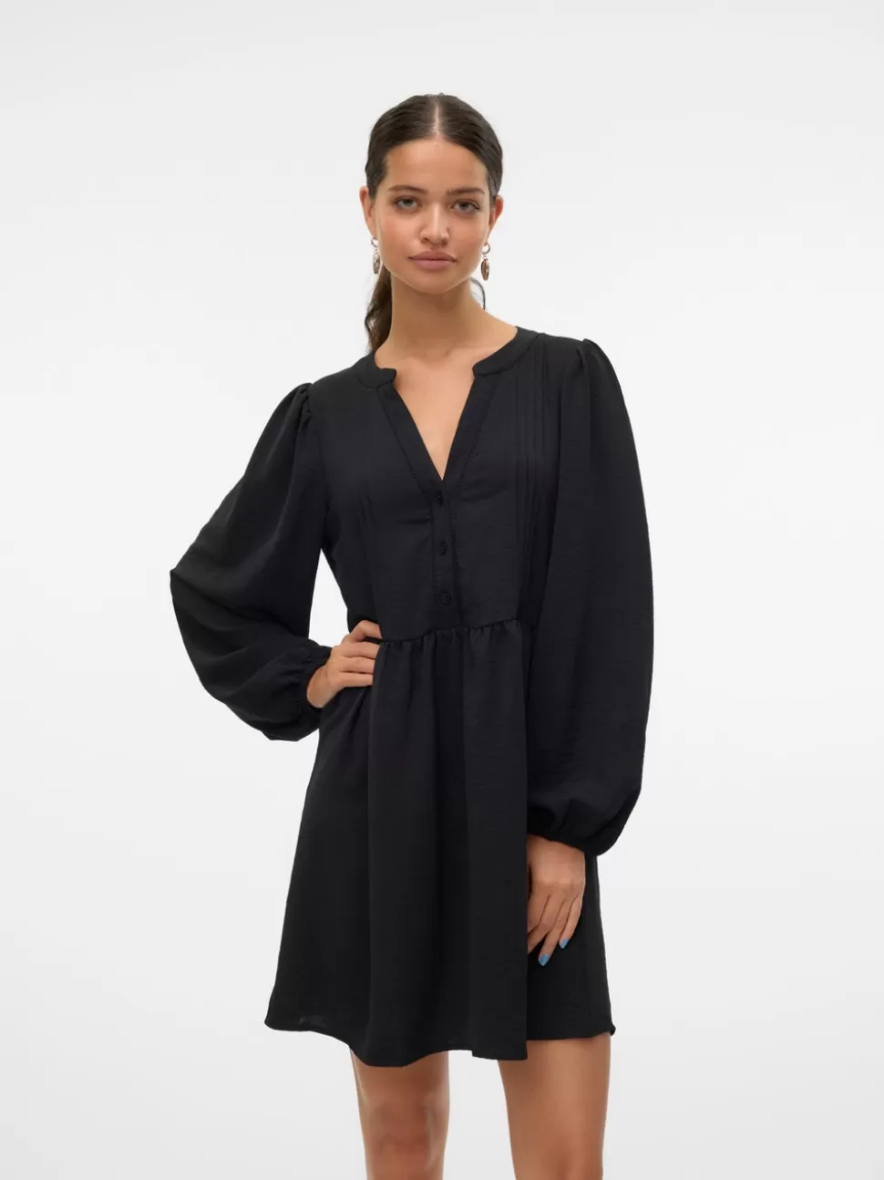 Klänningar^VERO MODA VMEMMA Kort Klänning Black