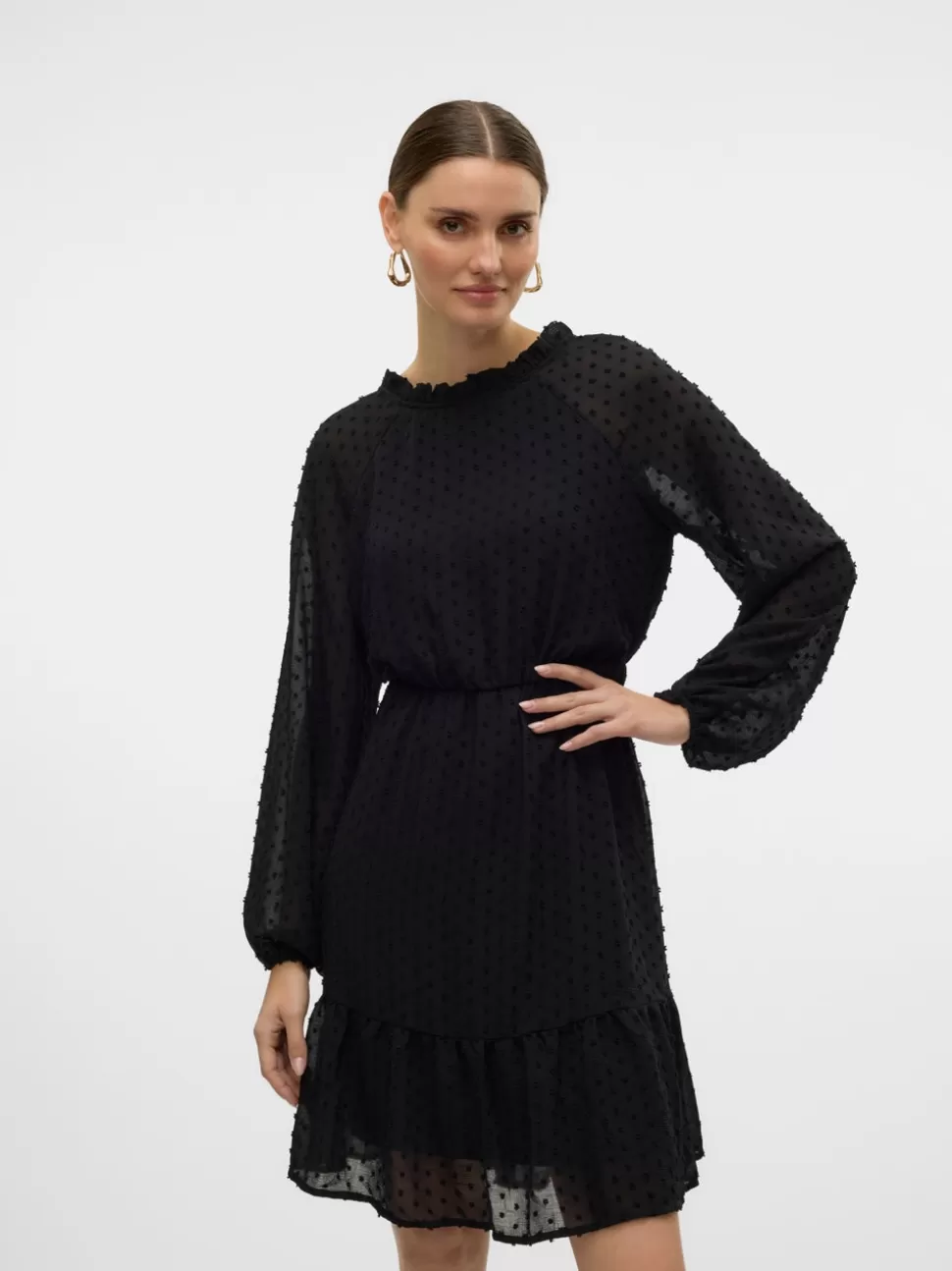 Klänningar^VERO MODA VMEMMA Kort Klänning Black