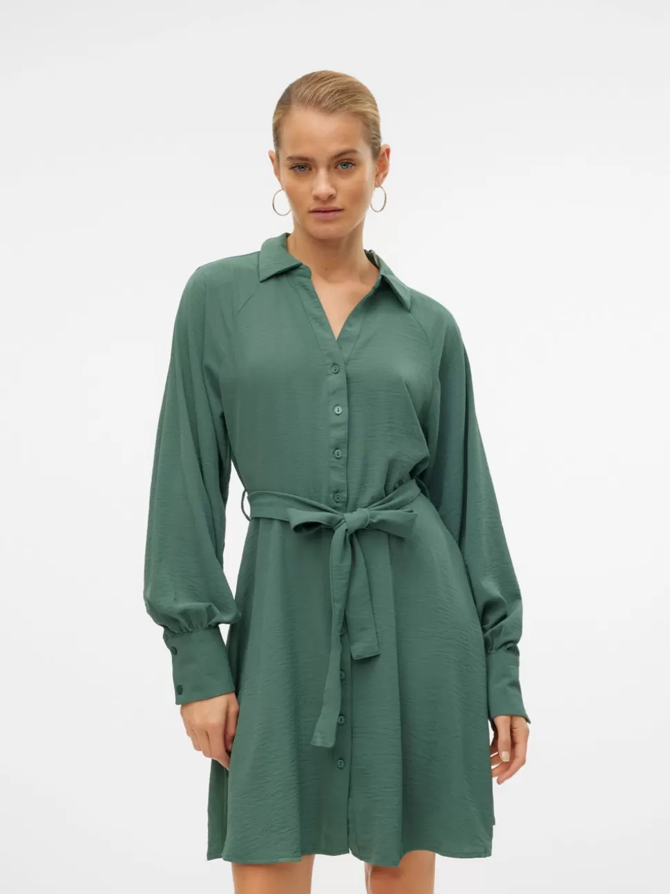 Klänningar^VERO MODA VMEMMA Kort Klänning Dark Forest