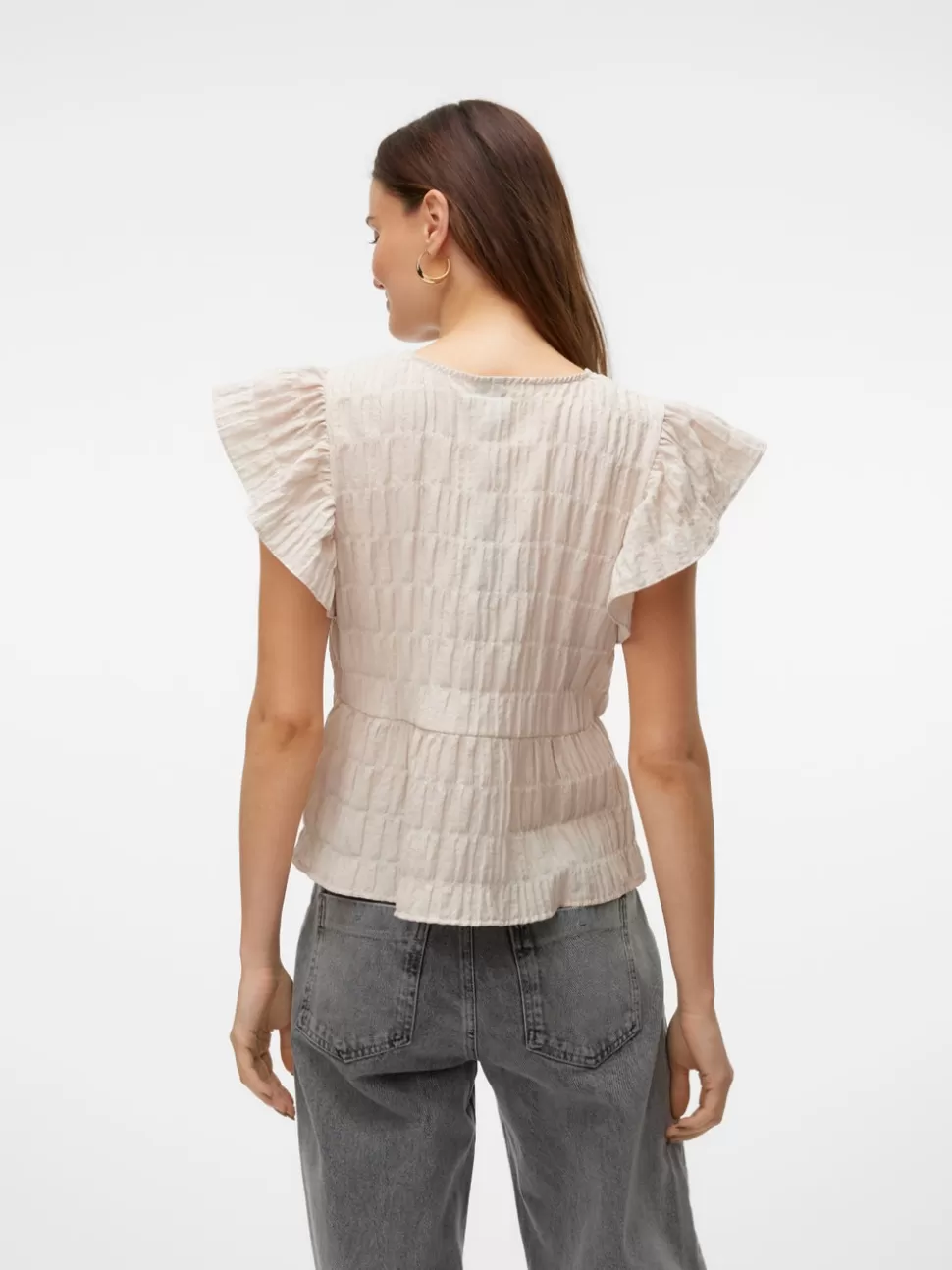 Toppar^VERO MODA VMERMA Topp Moonbeam