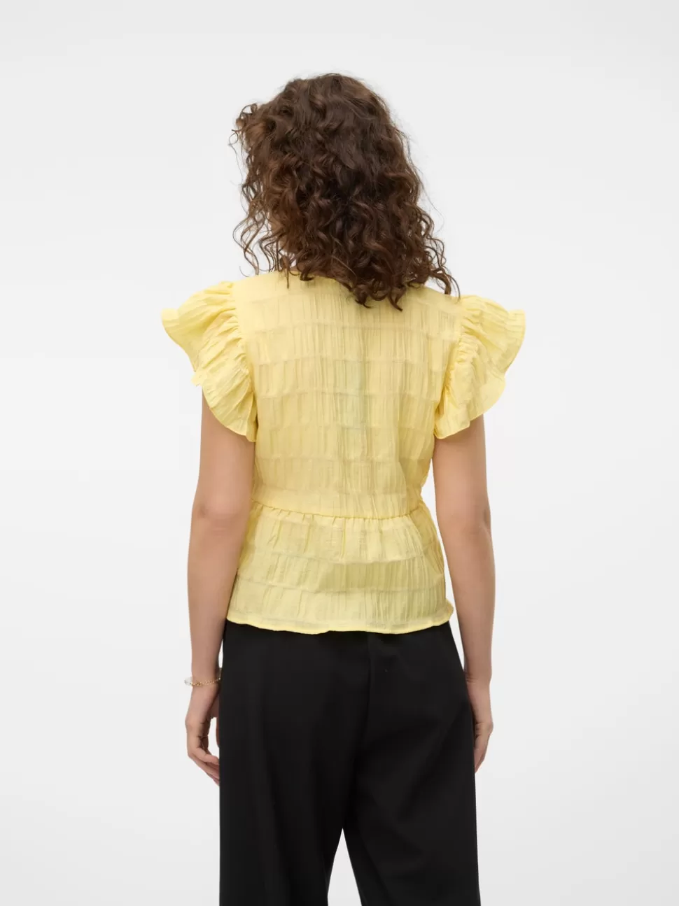 Toppar^VERO MODA VMERMA Topp Lemon Meringue