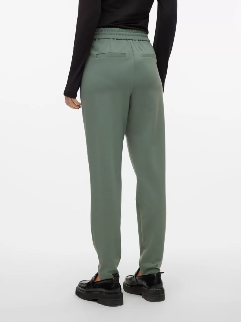 Byxor^VERO MODA VMEVA Låg Midja Byxor Laurel Wreath