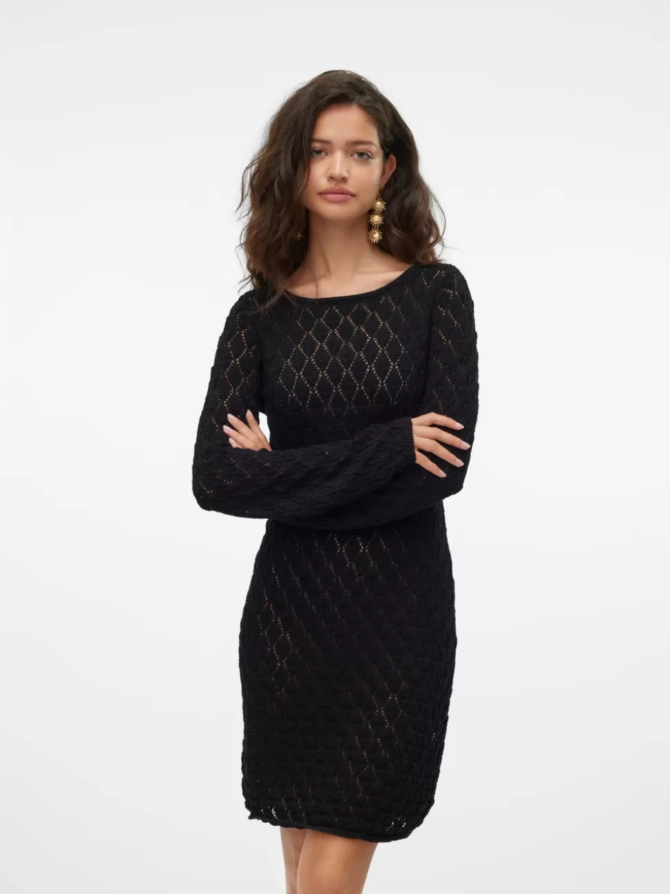 Klänningar^VERO MODA VMEVELYN Kort Klänning Black