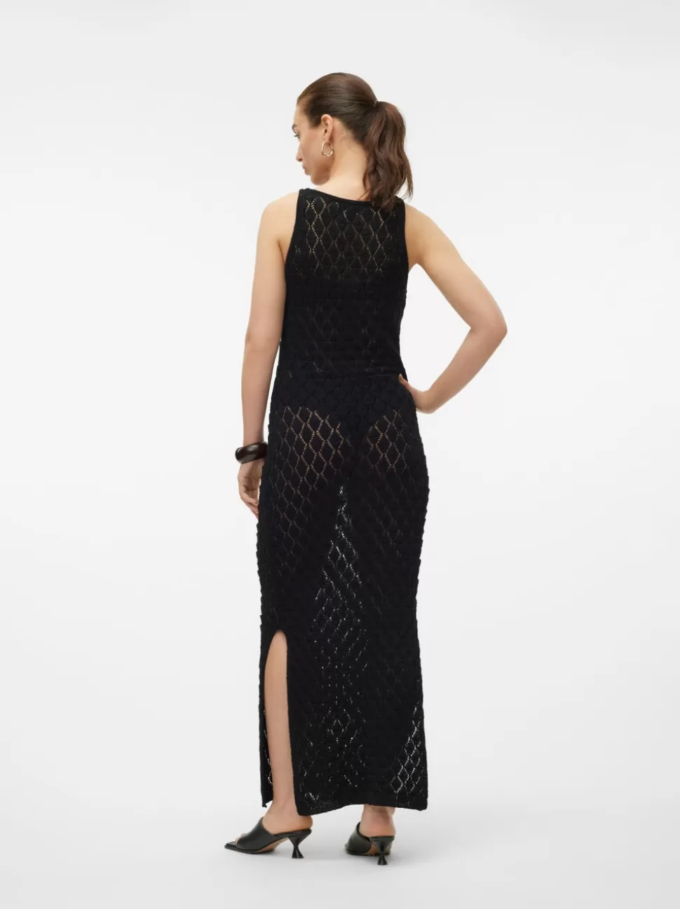 Klänningar^VERO MODA VMEVELYN Lång Klänning Black