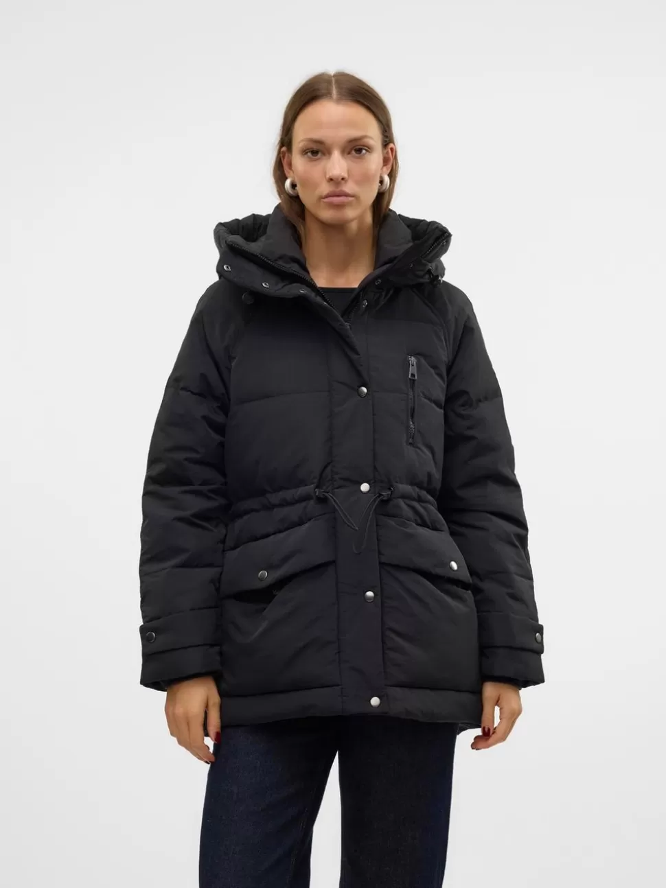 Jackor^VERO MODA VMEXPLORE Dun Jacka Black