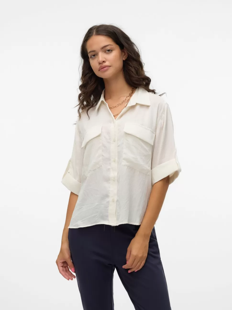 Skjortor | Basics^VERO MODA VMFABIANA Skjorta Birch