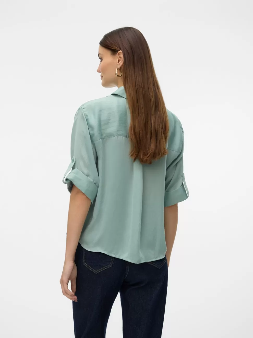 Skjortor | Basics^VERO MODA VMFABIANA Skjorta Green Milieu