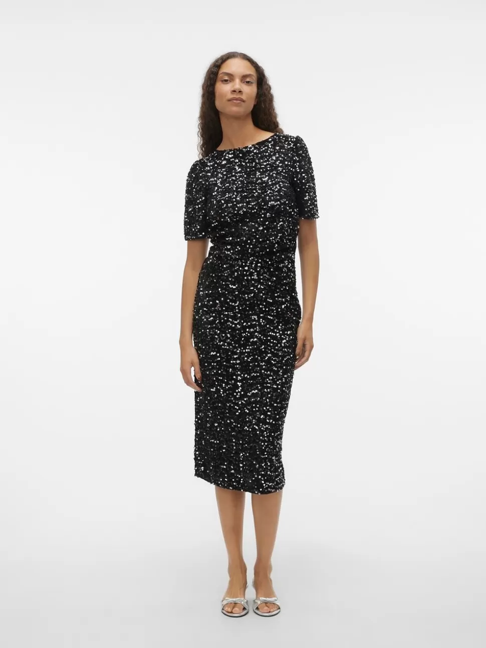 Kjolar^VERO MODA VMFAME Kort Kjol Black