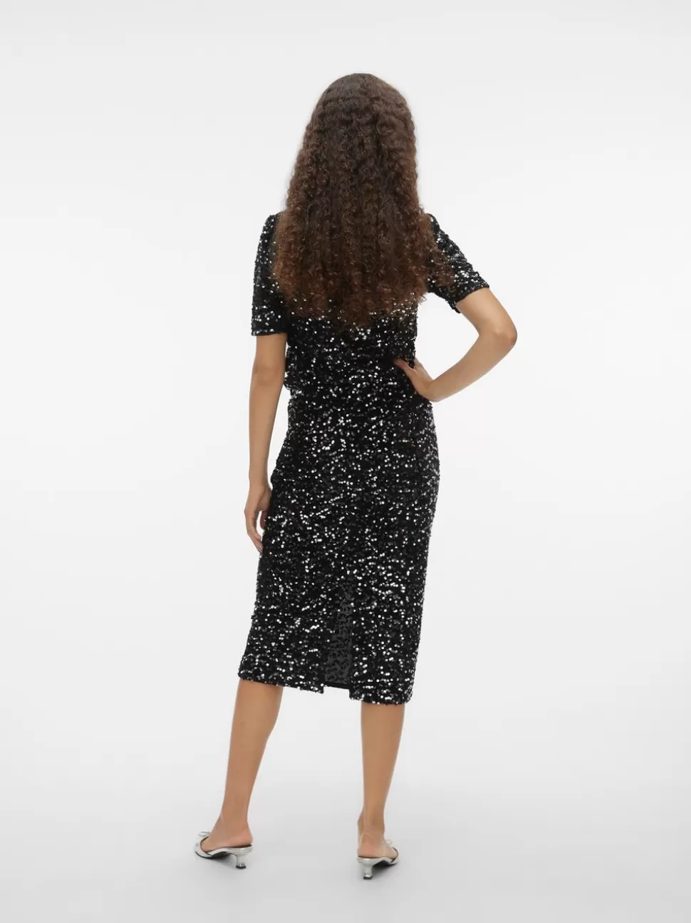 Kjolar^VERO MODA VMFAME Kort Kjol Black
