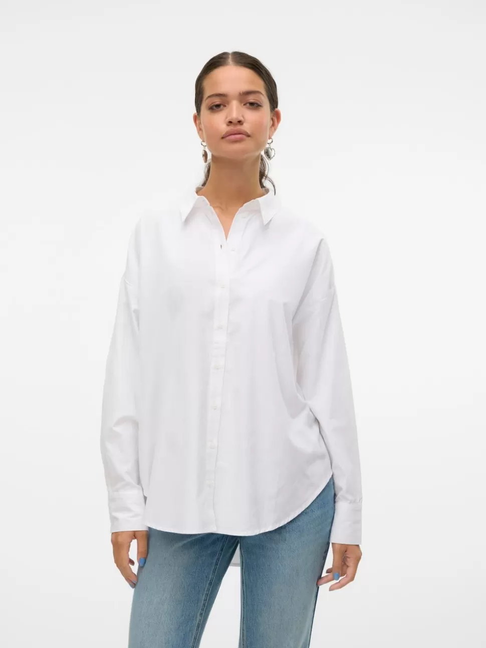 Skjortor | Toppar^VERO MODA VMFANNI Skjorta Bright White