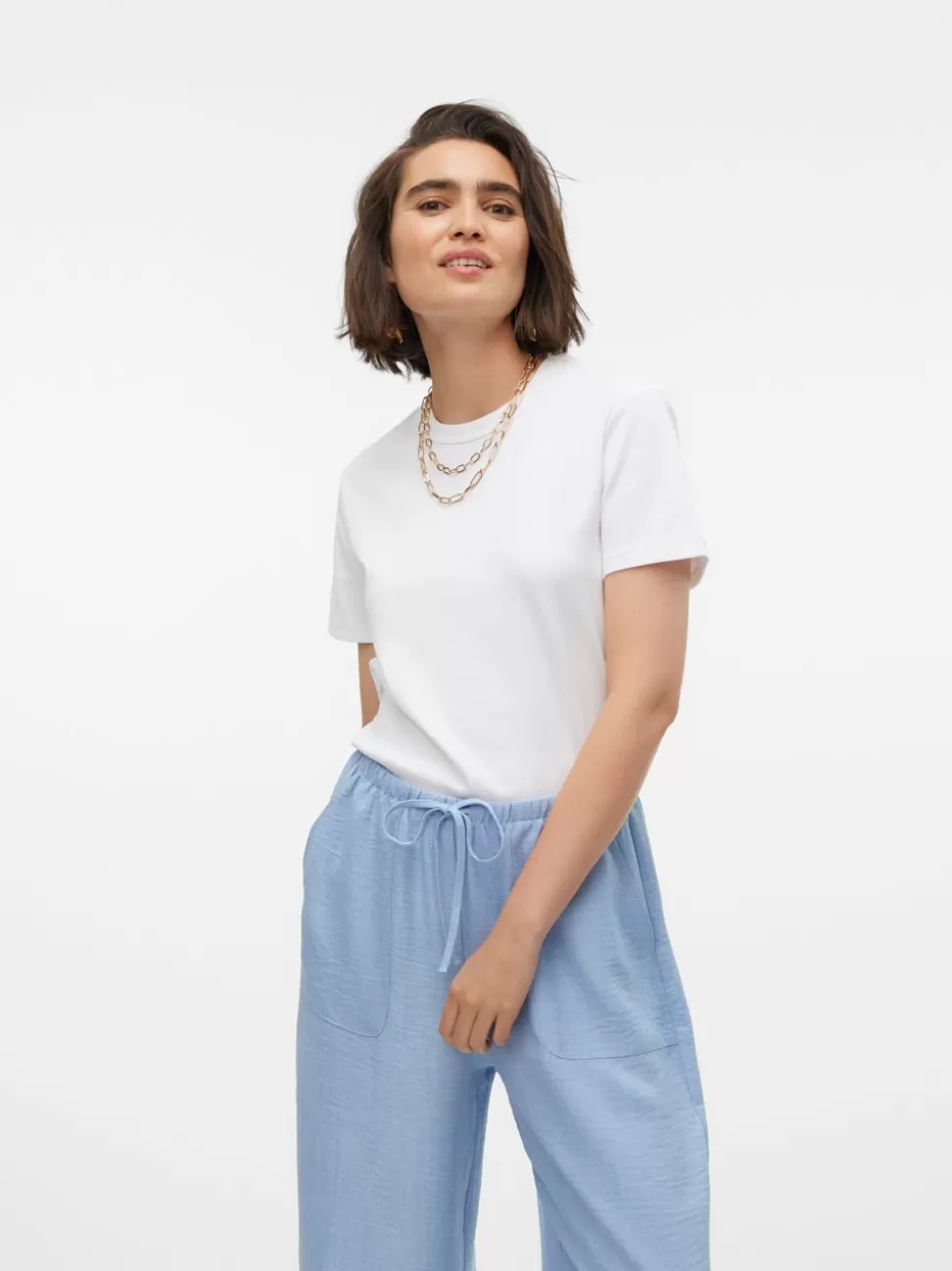 Toppar | Basics^VERO MODA VMFAVORITE Topp Bright White
