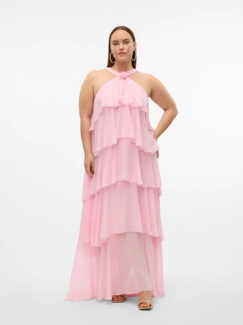 Festkläder | Klänningar^VERO MODA VMFELICIA Lång Klänning Cherry Blossom