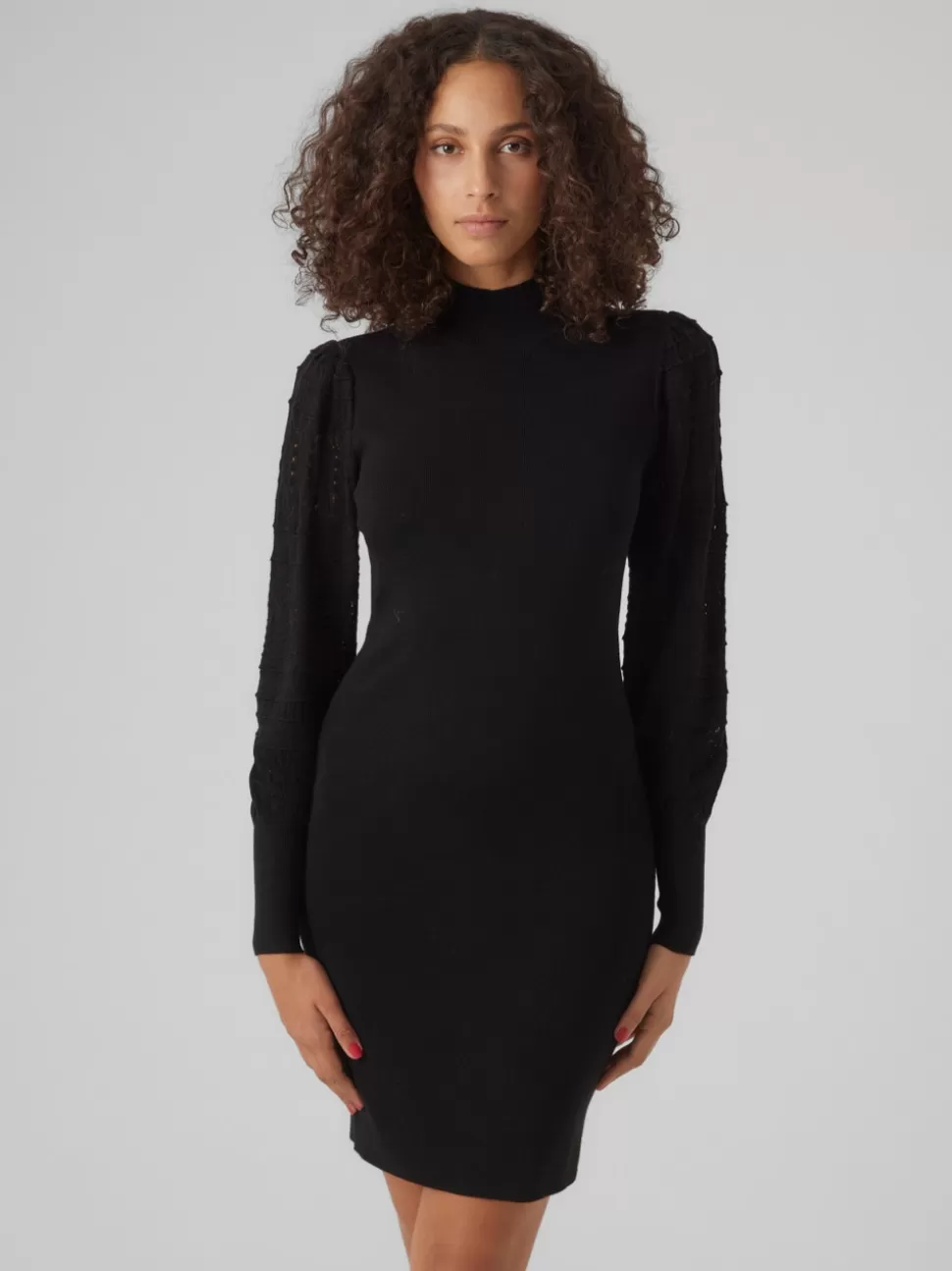 Klänningar^VERO MODA VMFELIPA Kort Klänning Black