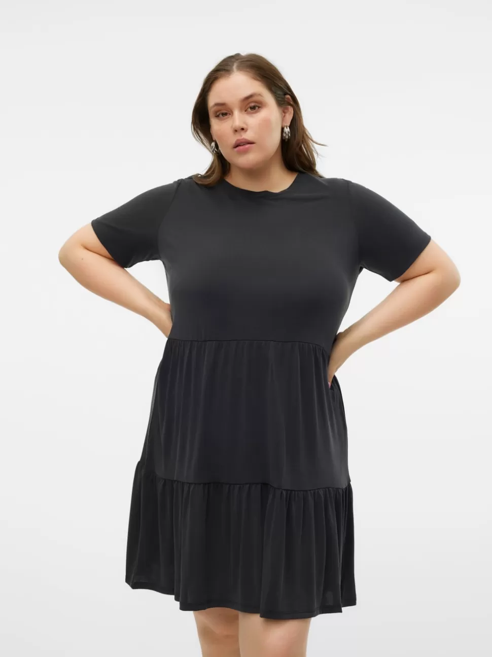Klänningar^VERO MODA VMFILLI Kort Klänning Black